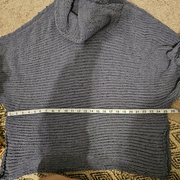 POL Chunky Knitted Super Soft Cowl Neck Sweater Size S Oversized - Picture 5 of 5